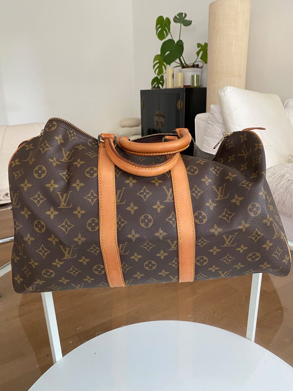 Louis Vuitton Sacs: vintage louis vuitton keepall 45 – D'occasion à adliswil par PRELOVED_ 5