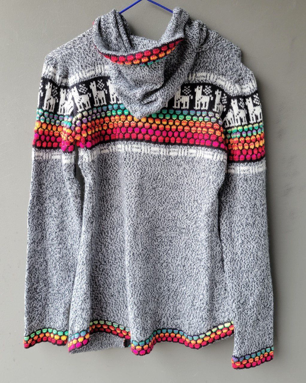 Giacche: wunderschöner Alpaca Strickjacke Pulli Gr.38-40, Neu!!! – Nuovo (secondo la descrizione) da Lima- Peru venduto da Alpaka-Haus 5
