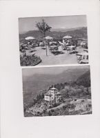 Lot 2 cartes postales Monte Brè Hotel Tessin terrasse
