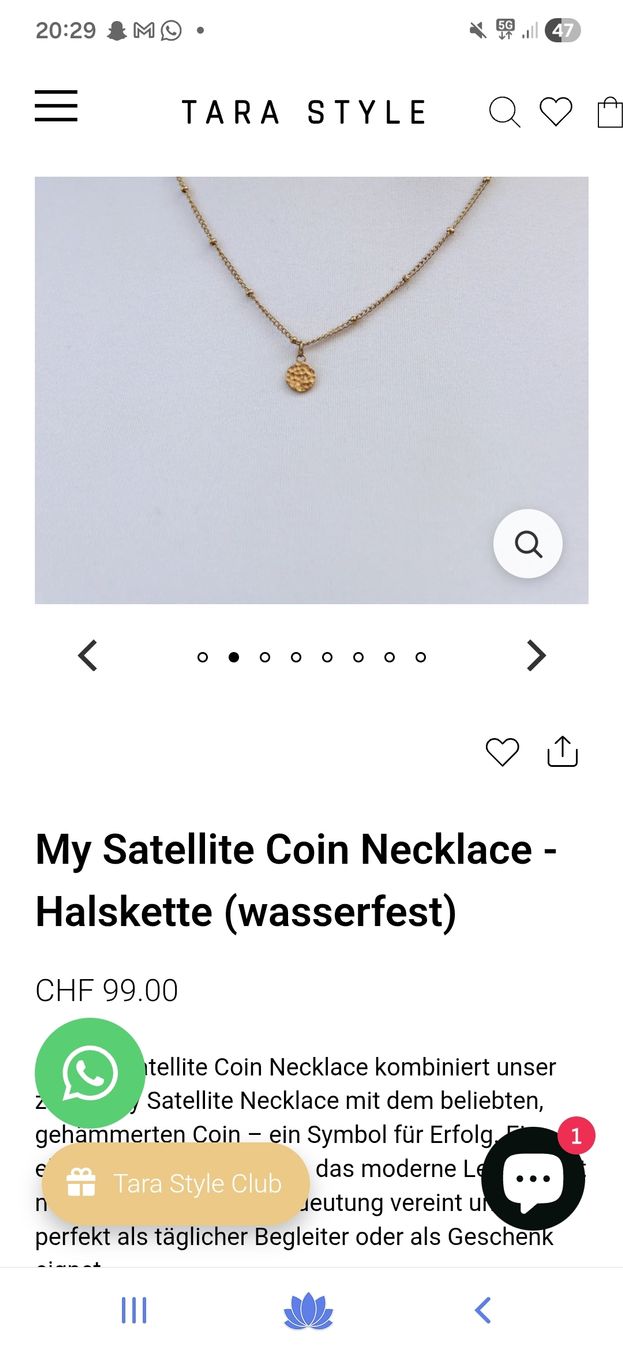Ketten: Halskette – Neu (gemäss Beschreibung) aus Schwarzenberg LU von dar_5kyd 3