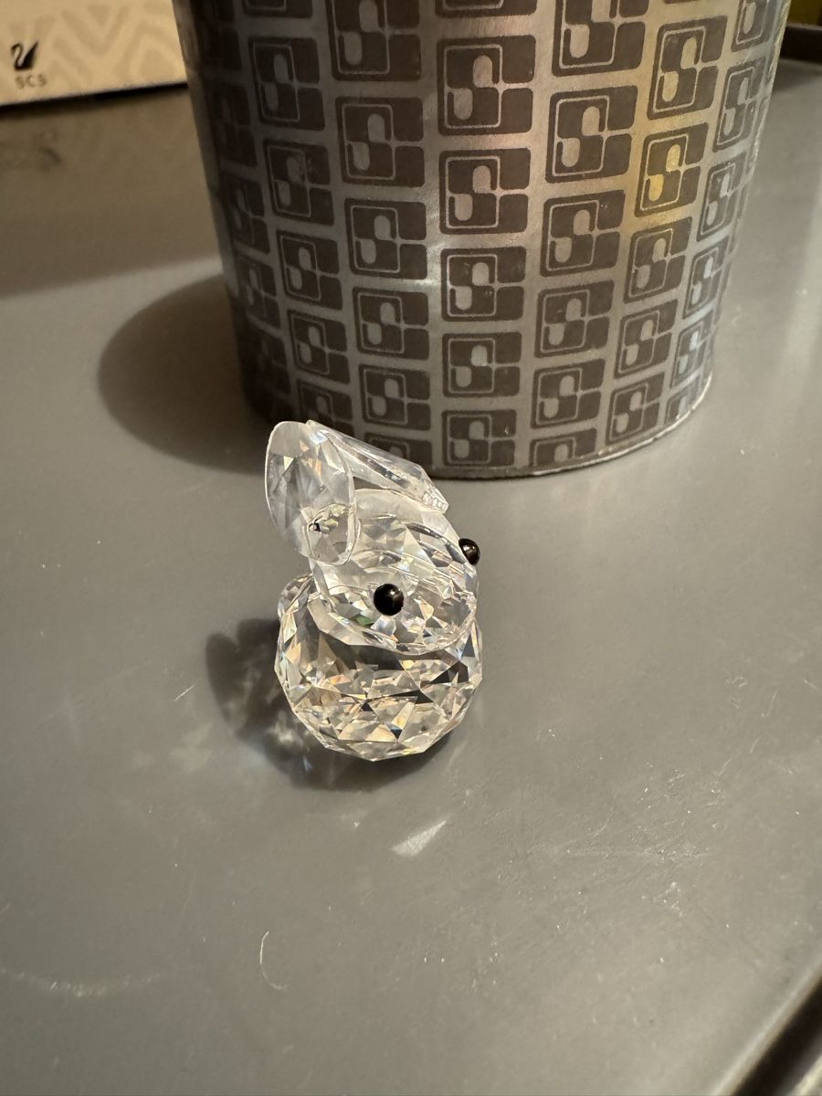 Swarovski Statuette: Swarovski - Hase mini sitzend – Usato da Zürich venduto da Manuel.Huber 1