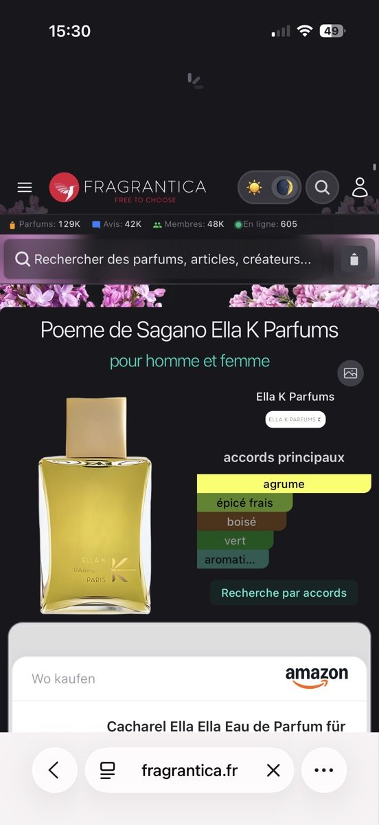 Profumi & Eau de Toilette: Ella K "Poeme de Sagano, 2 ml – Usato da Sursee venduto da nri_g5z8 1