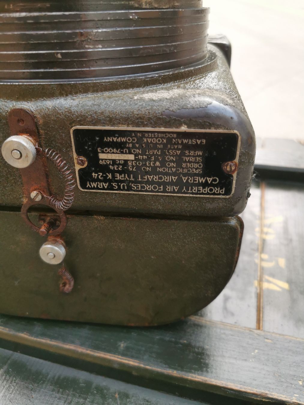 Misurare: Kamera K-24 Fliegertruppe Luftwaffe US Airforce – Usato da Neuenkirch venduto da bf-109 4