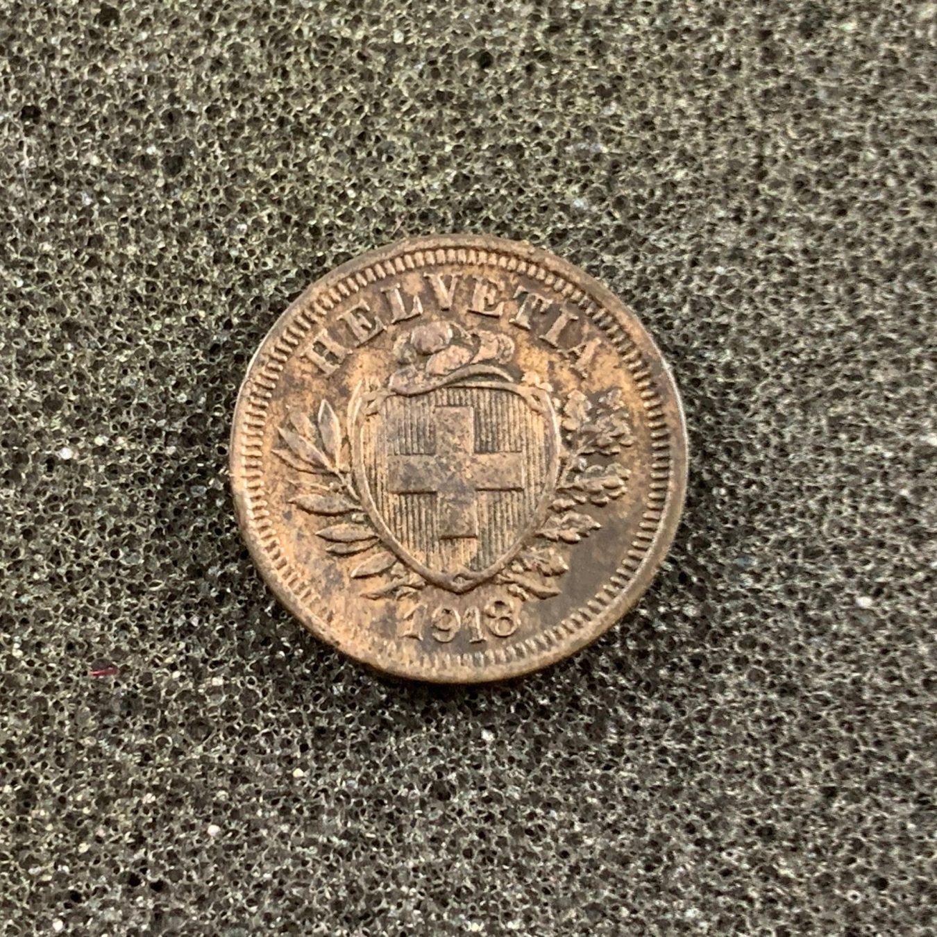 Tutti le monete: 1 Rappen 1918 (119) – Usato da Reitnau venduto da tb-muenzen