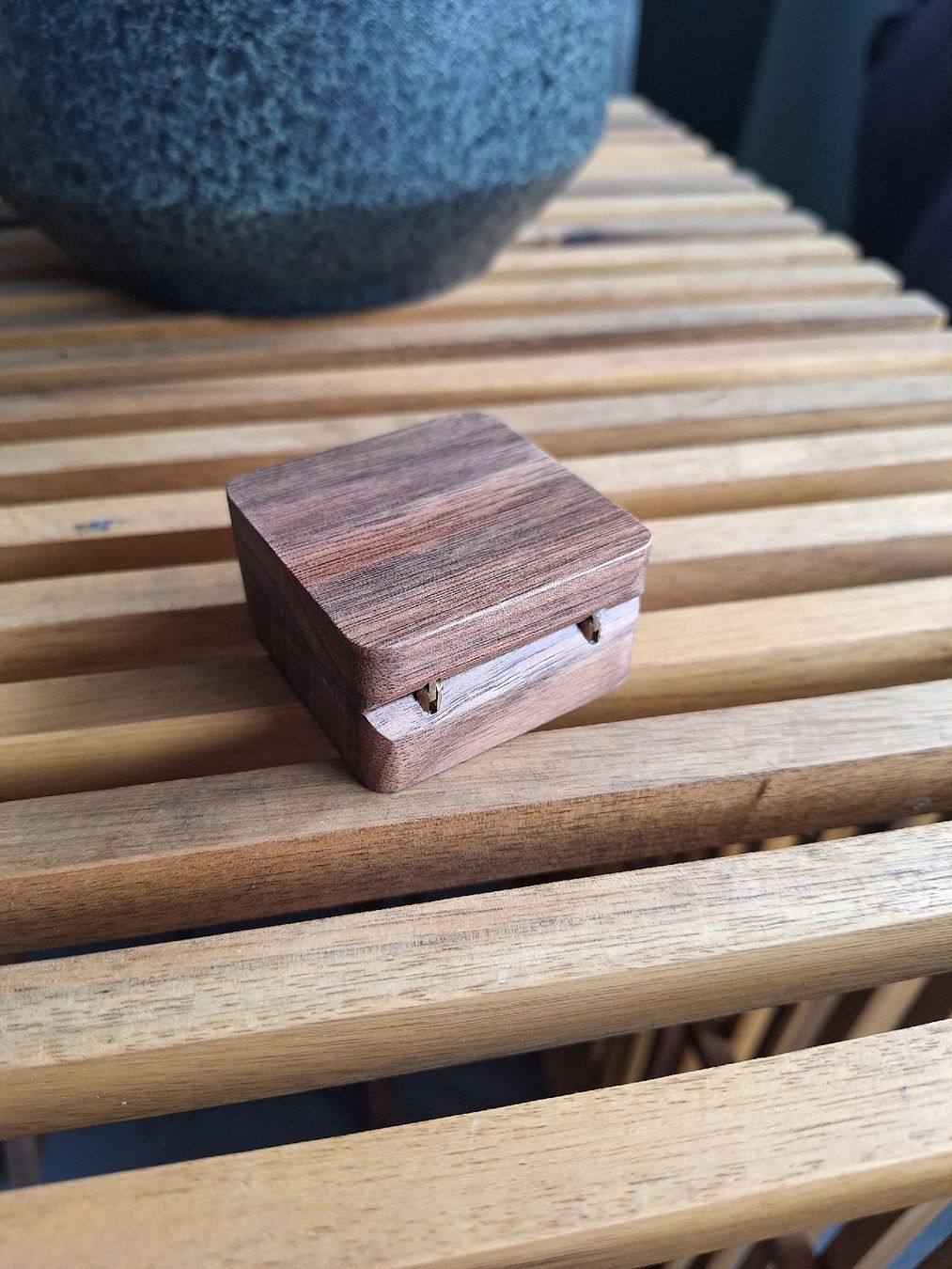 Anelli: Ringbox aus Holz – Nuovo e nell'imballaggio originale da Jona venduto da SL95 1