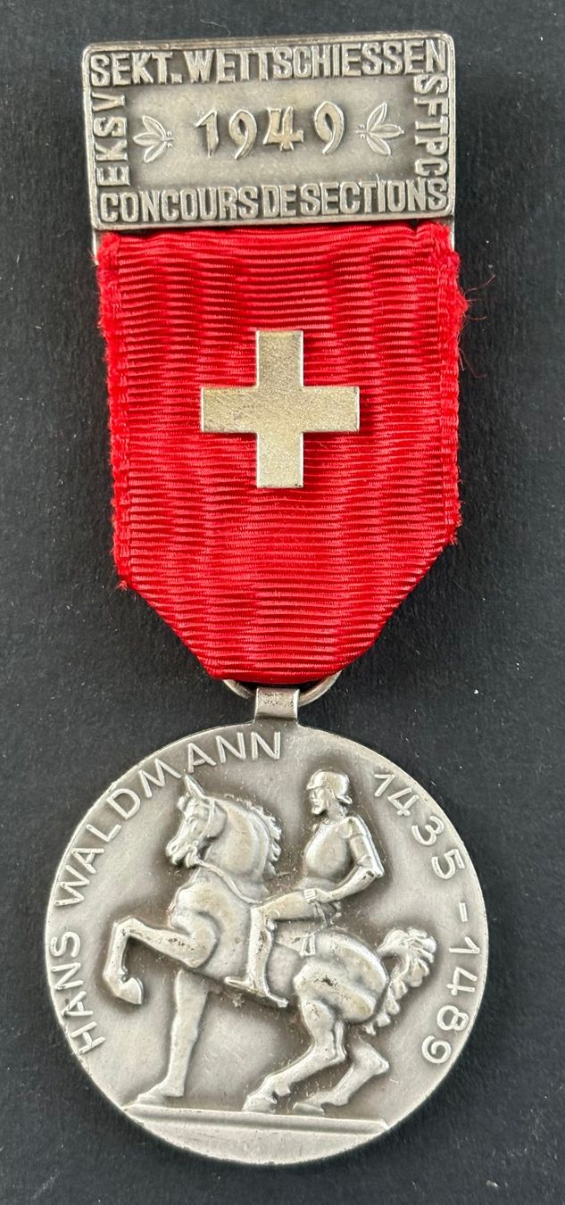 Medaglie: SEKT. WETTSCHIESSEN 1949 – Usato da Ostermundigen venduto da Wyatt-Earp