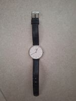 Daniel Wellington Uhr Lederarmband silberfarben
