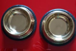 Goldfarbenes 2er Set für kleine Hunde/Katzen,