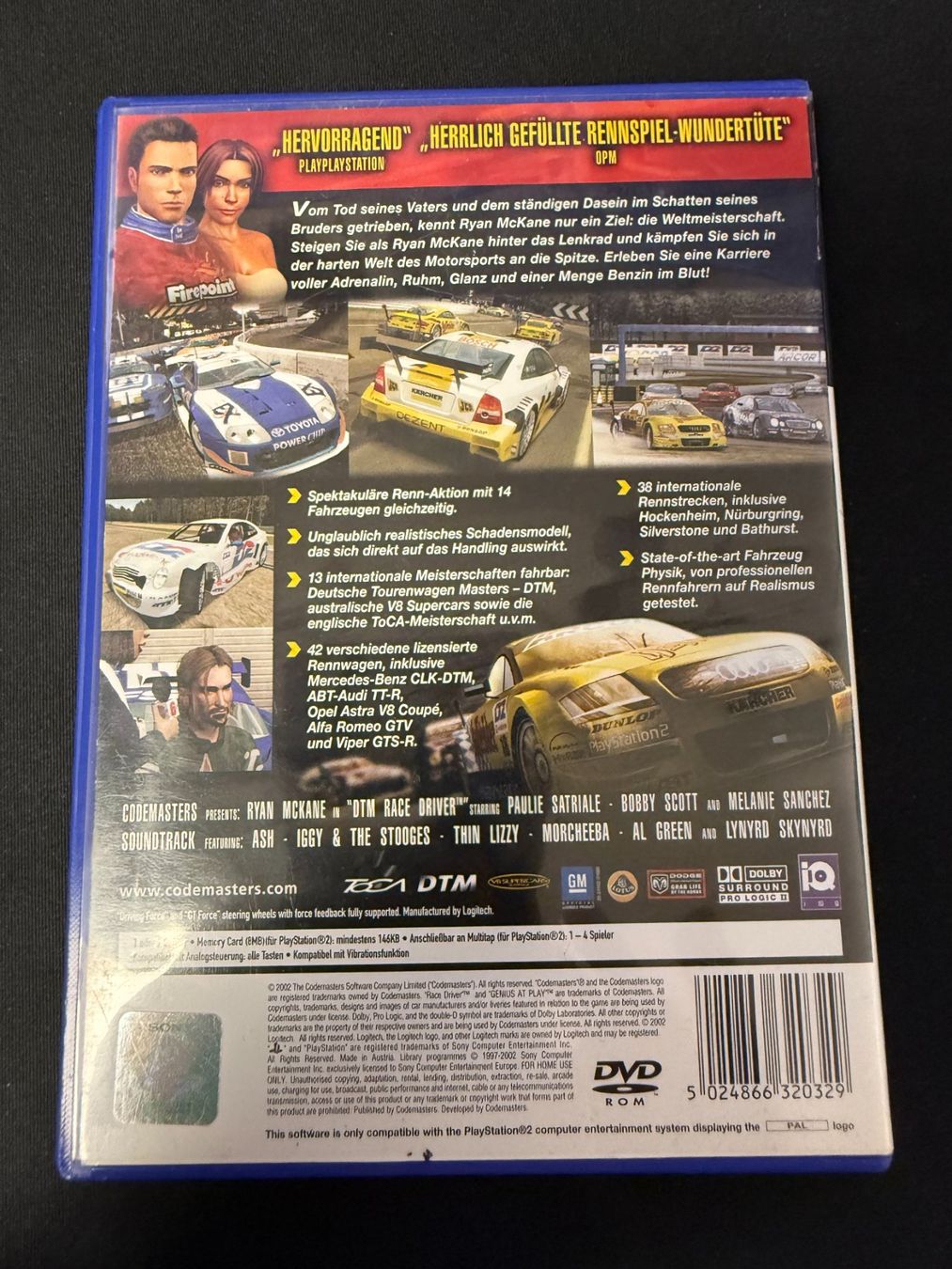 Sony Giochi: DTM Race Driver - PS2 – Usato da Pont-de-la-Morge venduto da Darfal 2