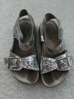 Sandaletten Glitzer Silber Kinder