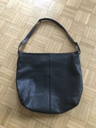 Benci Brothers Ledertasche schwarz