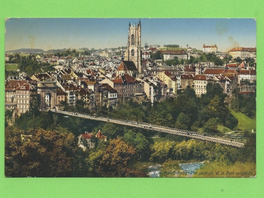 Cartoline postali: Fribourg – Usato da Zürich venduto da t24_de
