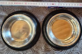 2er Set hochwertige Hunde/Katzennäpfe aus Edeldtahl