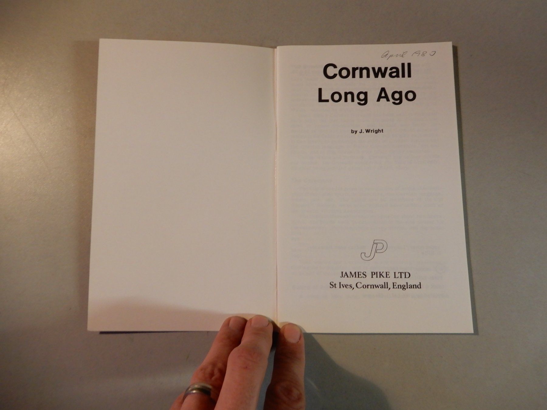 Libri: Cornwall Long Ago - Reiseführer durch Cornwall Geschichte 77 – Usato da Erstfeld venduto da Mario_boe0 1