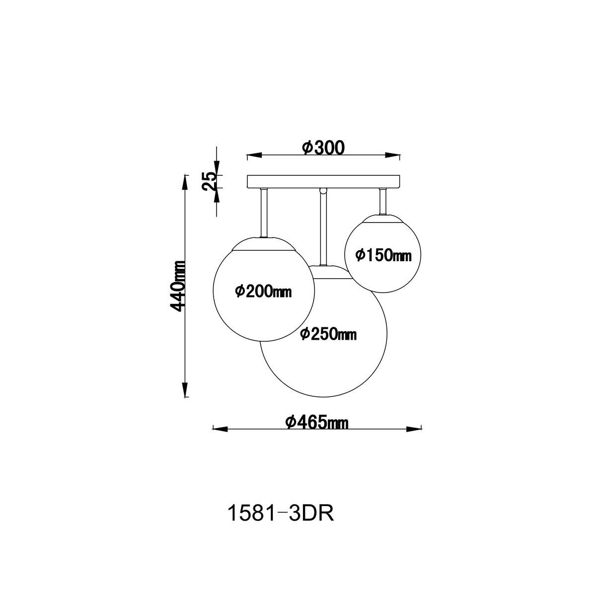 Lampadari & plafoniere: Deckenleuchte, Kugelform, 47 cm Ø – Nuovo (secondo la descrizione) da Kreuzlingen venduto da Smart-Light 2