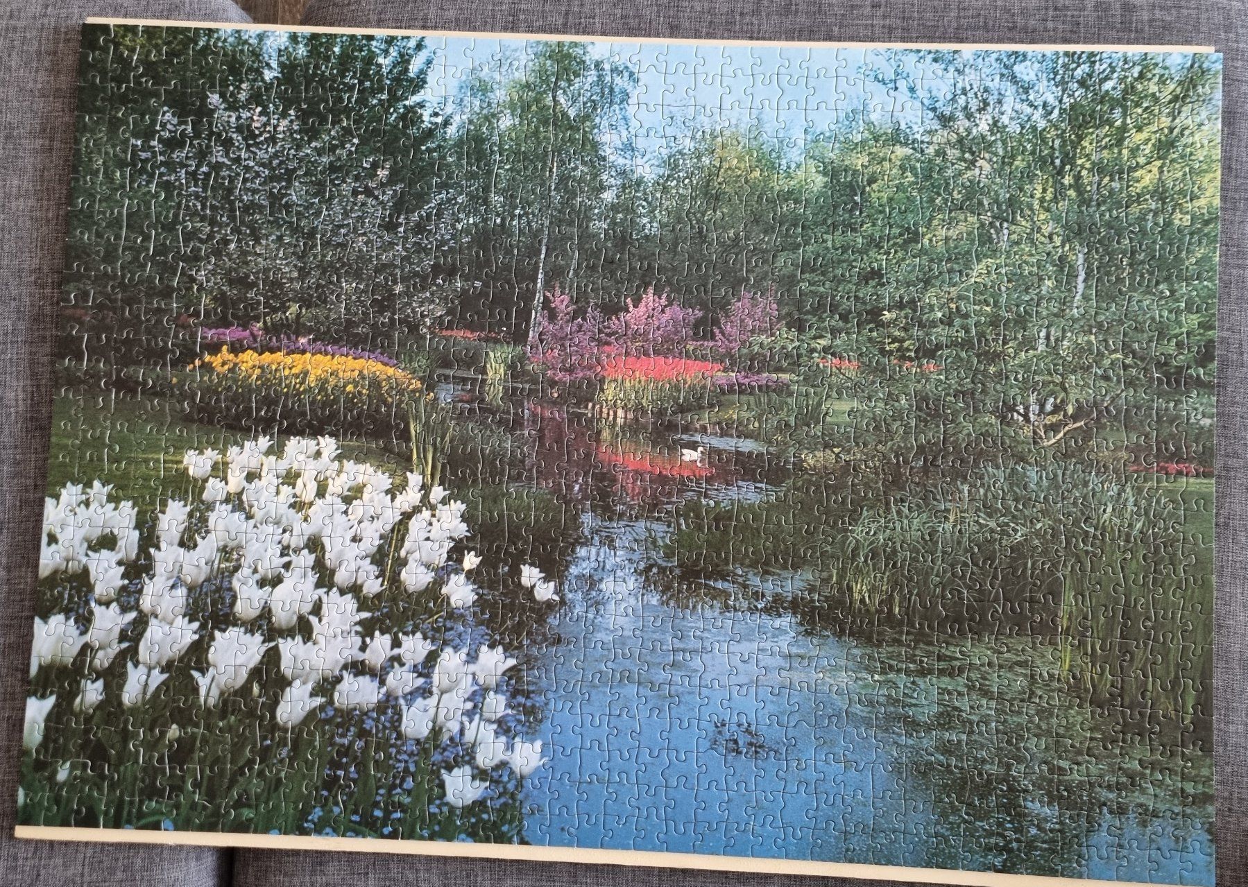 Puzzle: Puzzle Blumengarten (1000-teilig) – Usato da Gams venduto da federli29