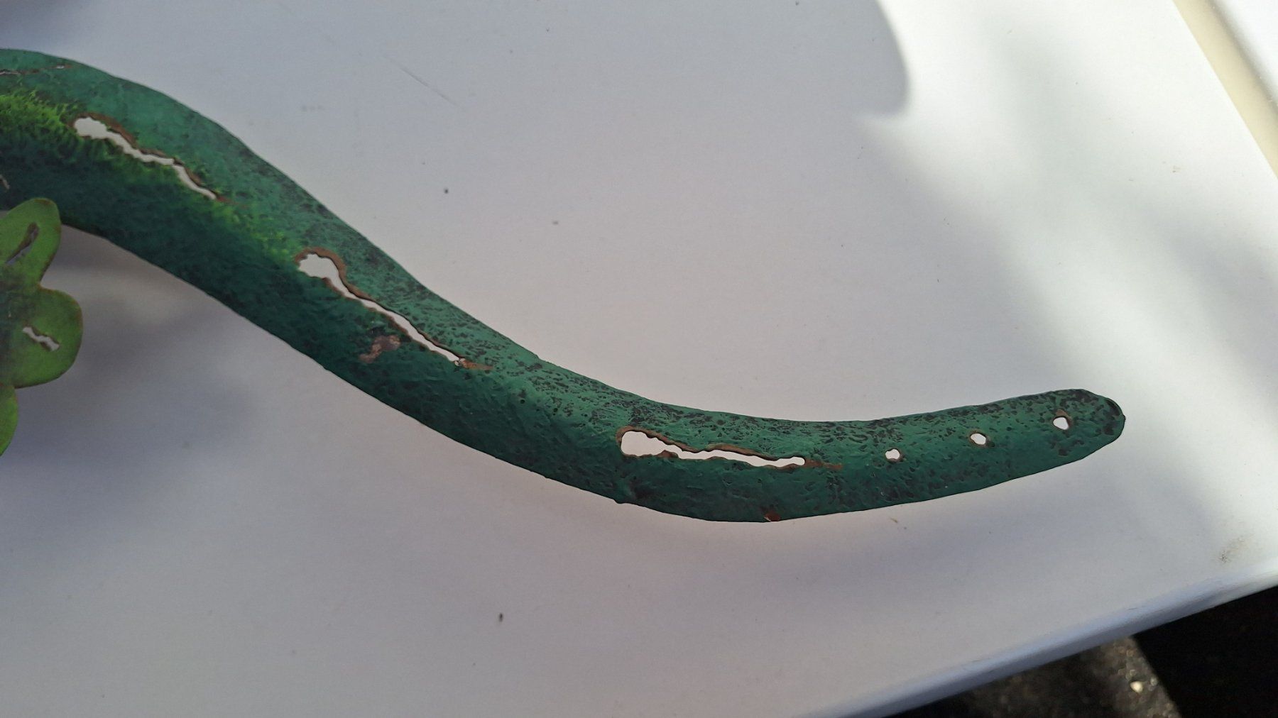 Tutte le decorazioni: Wand Dekoration Geko Metall 1m – Usato da Dornach venduto da majo8689 4