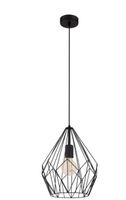 %neue Eglo Carlton Pendelleuchte schwarz
