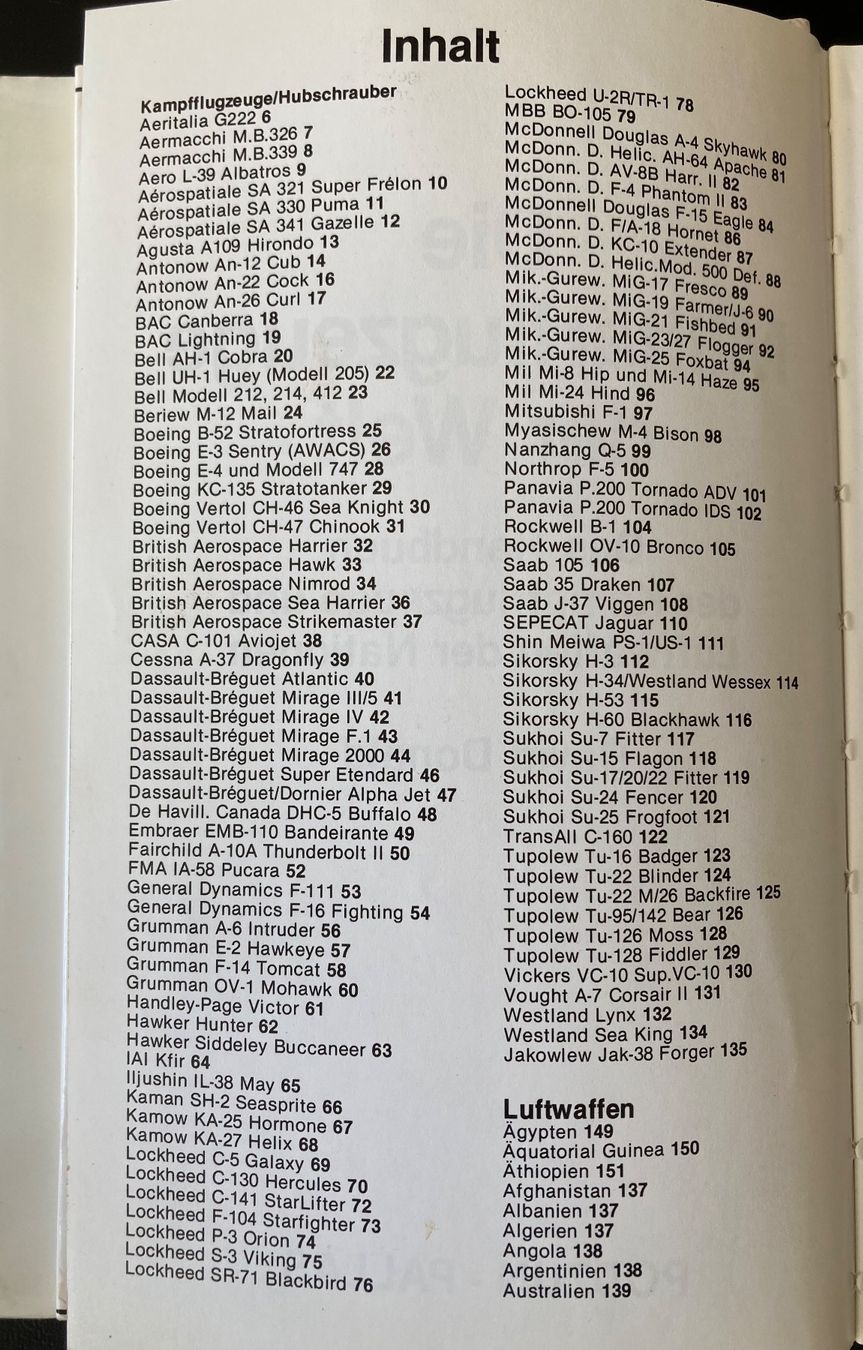 Libri: DIE MILITÄRFLUGZEUGE DER WELT – Usato da Lugano venduto da sel_x7bg 4