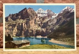 OESCHINENSEE mit Blümlisalp ab Kantersteg, Lötschbergbahn