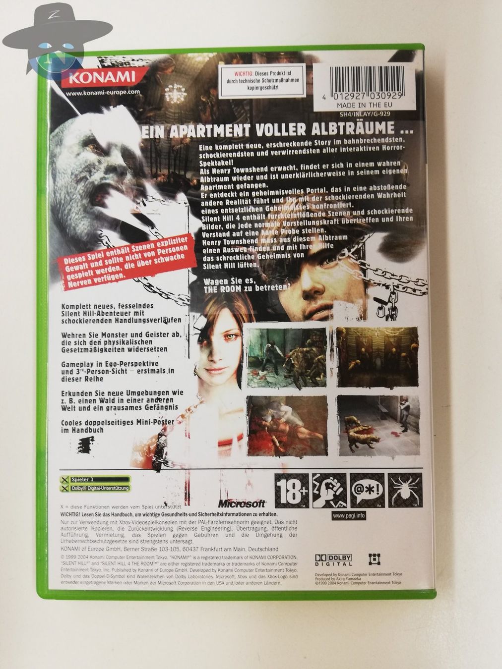 Giochi: Silent Hill 4 - the room / Xbox OG Classic – Usato da St. Gallen venduto da zorro_dc 1
