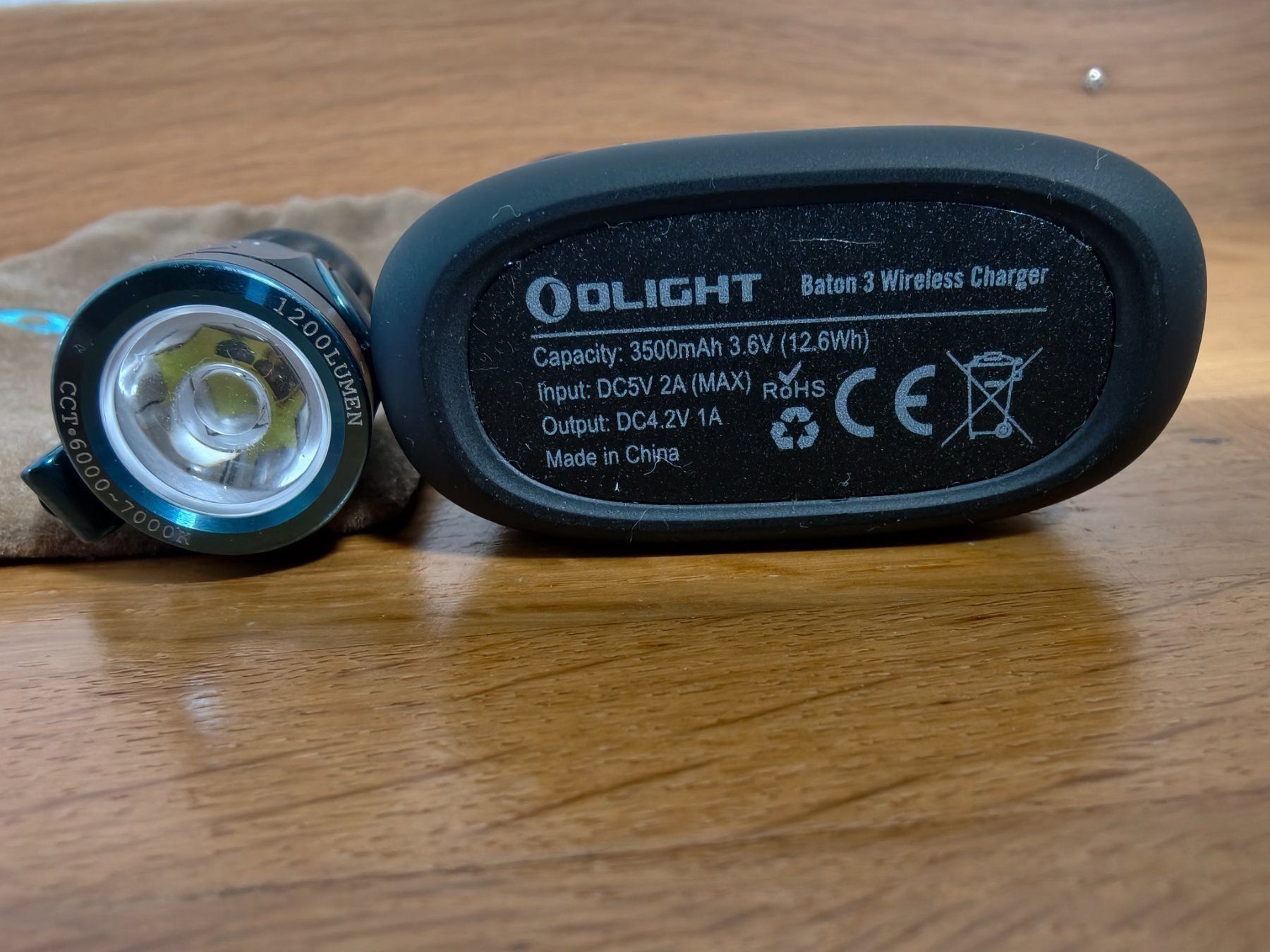 Olight LED Taschenlampe Baton 3 Premium Edition 1'200lm 166m (Neu ...