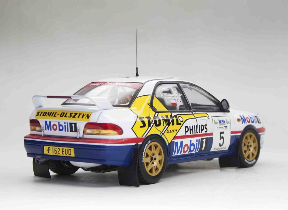 Miniature Sunstar Subaru Impreza N°12 Rallye Ypres 1998 1/18 - Neuve Sous Boîte - Modèle De Prévente