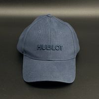Casquette Hublot bleu marine brodée 100% coton