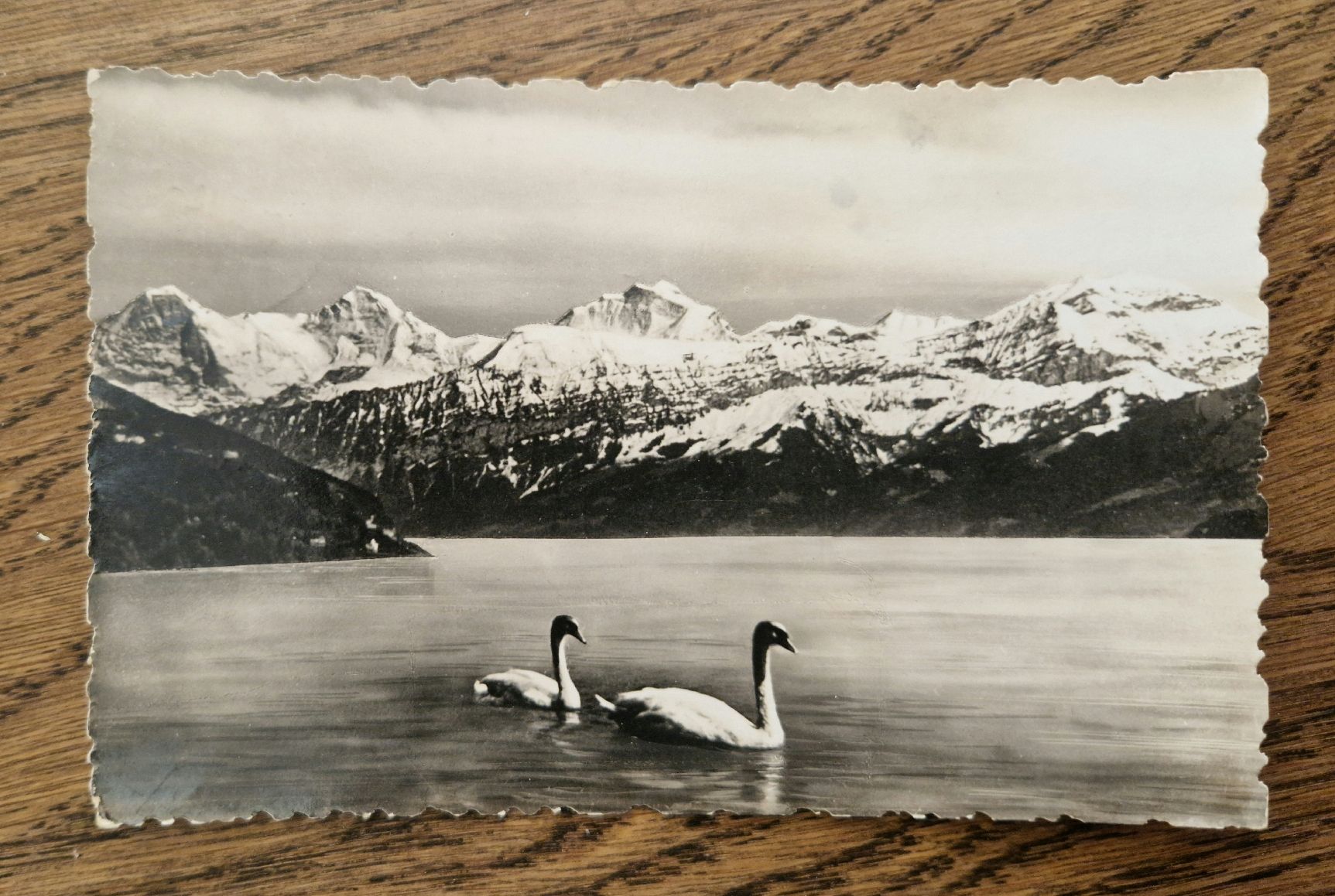 Cartoline postali: Am Thunersee, Feldpost, deutlicher Stempel Kaserne Thun – Usato da Ebikon venduto da Donar50