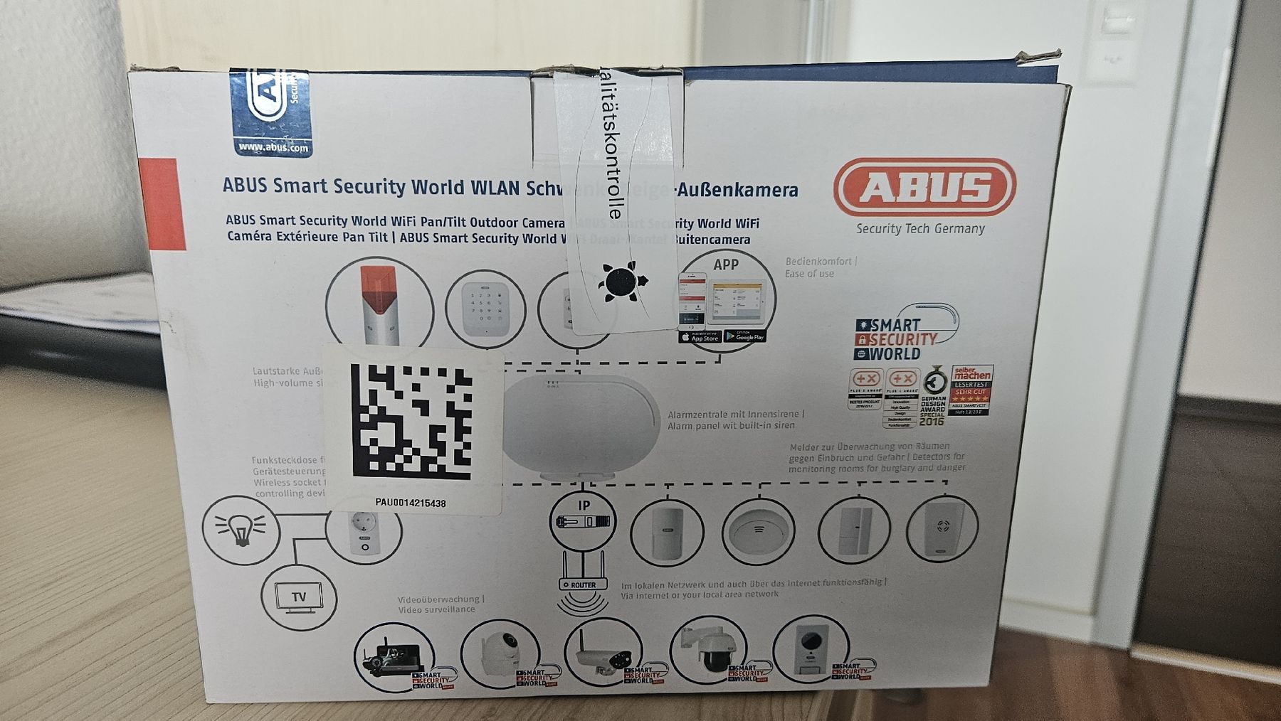 Fotocamera: ABUS Smart Security WLAN Aussenkamera  – Nuovo (secondo la descrizione) da Meierskappel venduto da psAusM 1