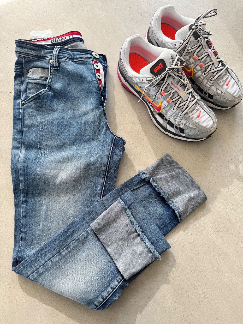 Jeans: Jeans Bianco - T.36 - Délavé – Usato da La Sarraz venduto da Marina213