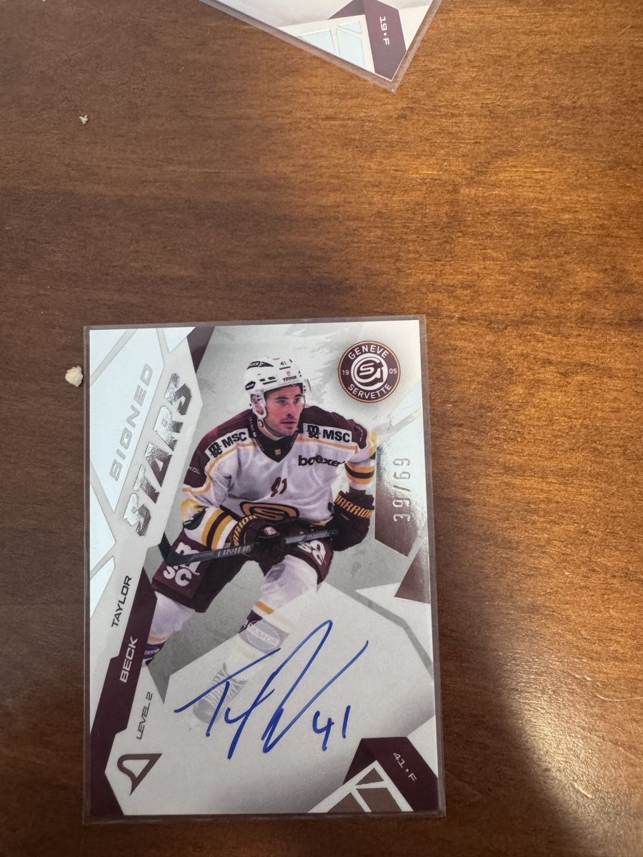 Sportzoo Sammelbilder & Trading cards: 🔥Beck signed 39/69🔥 – Neu (gemäss Beschreibung) aus Paradiso von Sina433