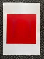 Serigrafie / Konkrete Kunst von Jakob Bill 1980   (ID B5688)