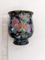 Porzellan Vase mit Blumen, Hutschenreuther Hohenberg