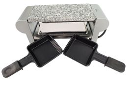 VISTA Raclette-Grill mit Steinplatte für 2 Personen