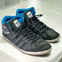 Baskets vintage Adidas PLIMCANA MID M25818 cuir. Pointure 42