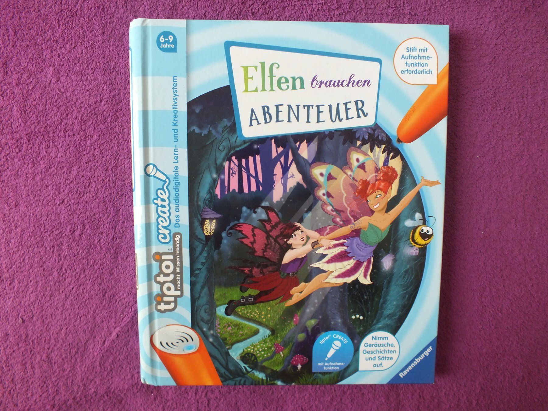 Libri: tiptoi CREATE Buch – Elfen brauchen Abenteuer – Usato da Müllheim Dorf venduto da Seeeule01