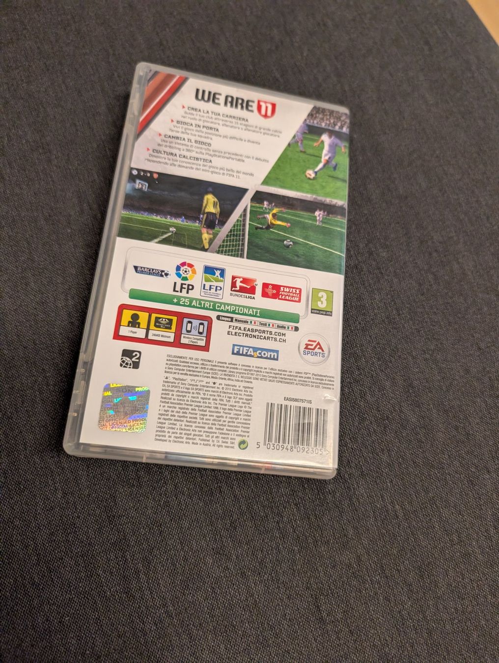 Giochi: Fifa 11 Sony psp – Usato da Giubiasco venduto da Tici__nerd_Giubiasco 1