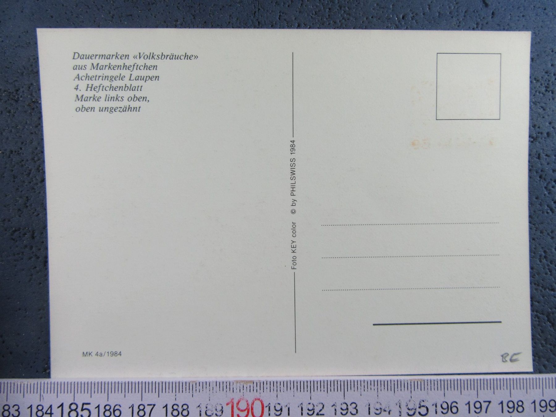 Cartoline postali: LAUPEN BE ACHETRINGLE FDC AK – Usato da Ettingen venduto da Hausi4711 1