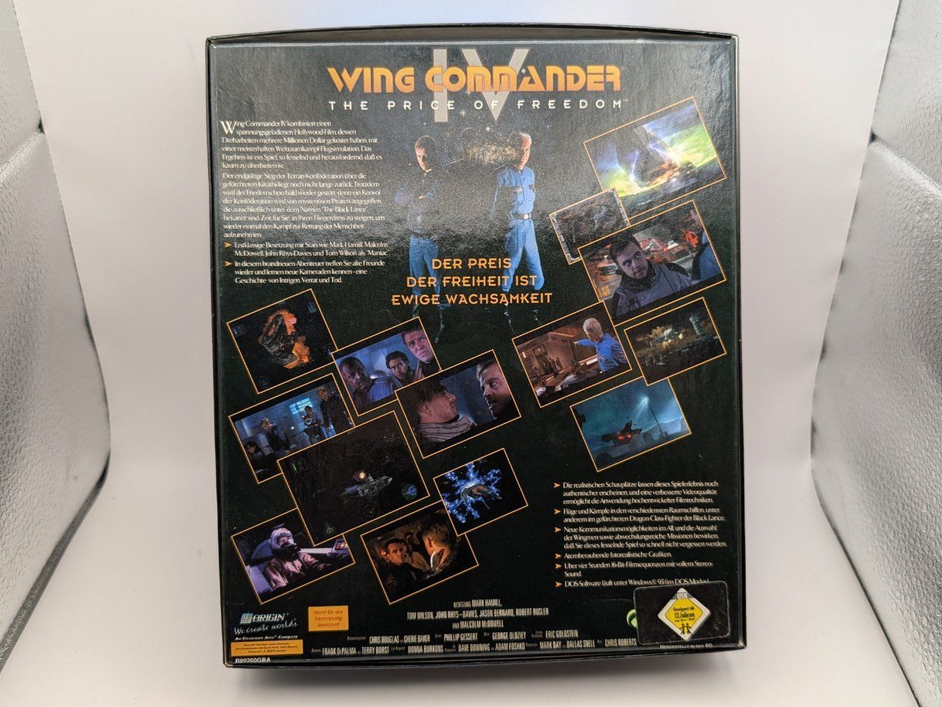 Jeux: Wing Commander IV (1996) - Origin - BigBox – D'occasion à Bad Ragaz par MR_BR 1