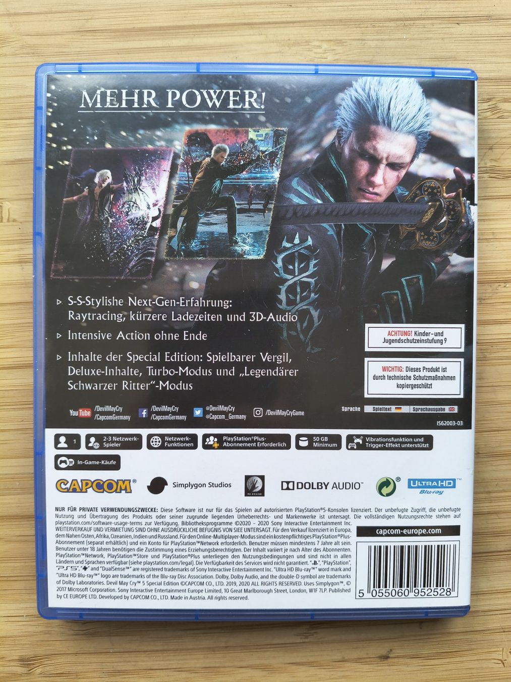 Spiele: Devil May Cry 5: Special Edition (PS 5) – Gebraucht aus Riedholz von ste_96cd 1