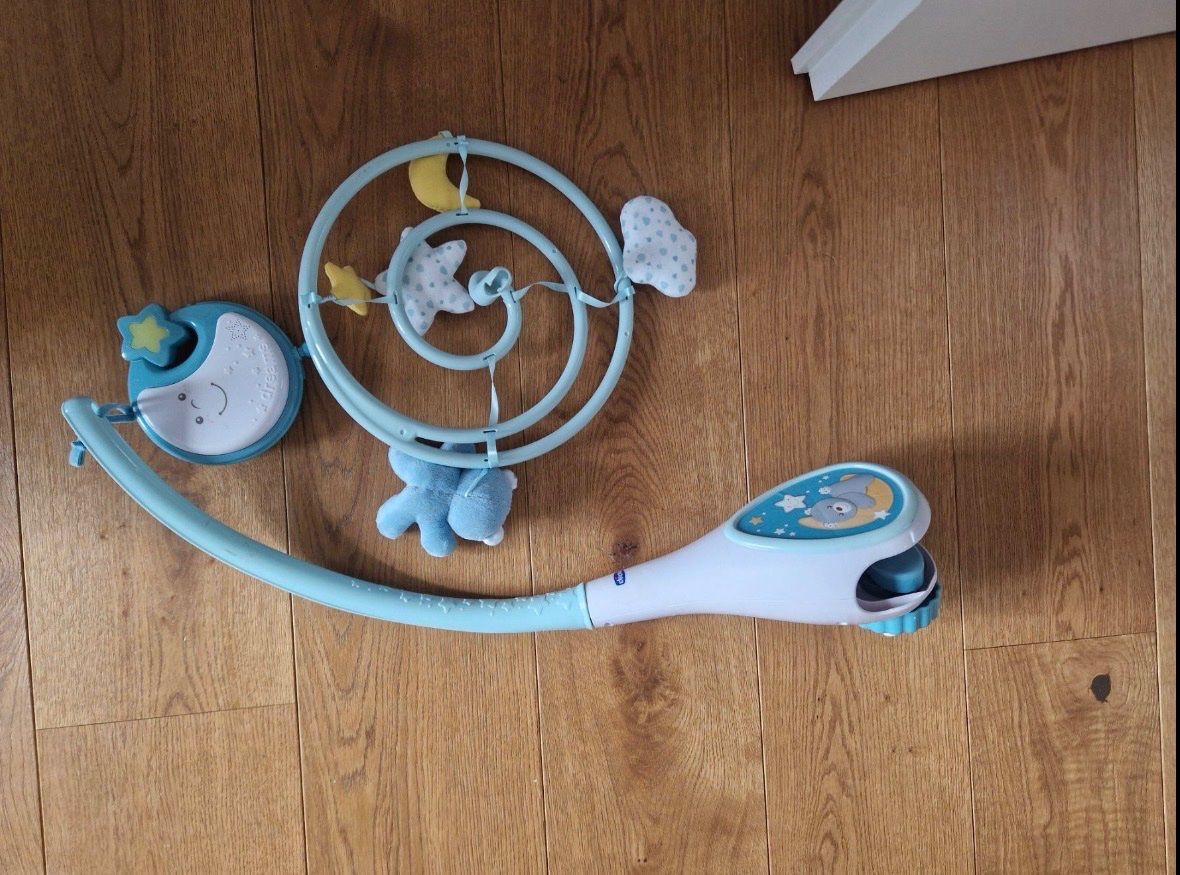 Chicco Giocattoli: Chicco Babymobile blau – Usato da Thal venduto da Greentea1