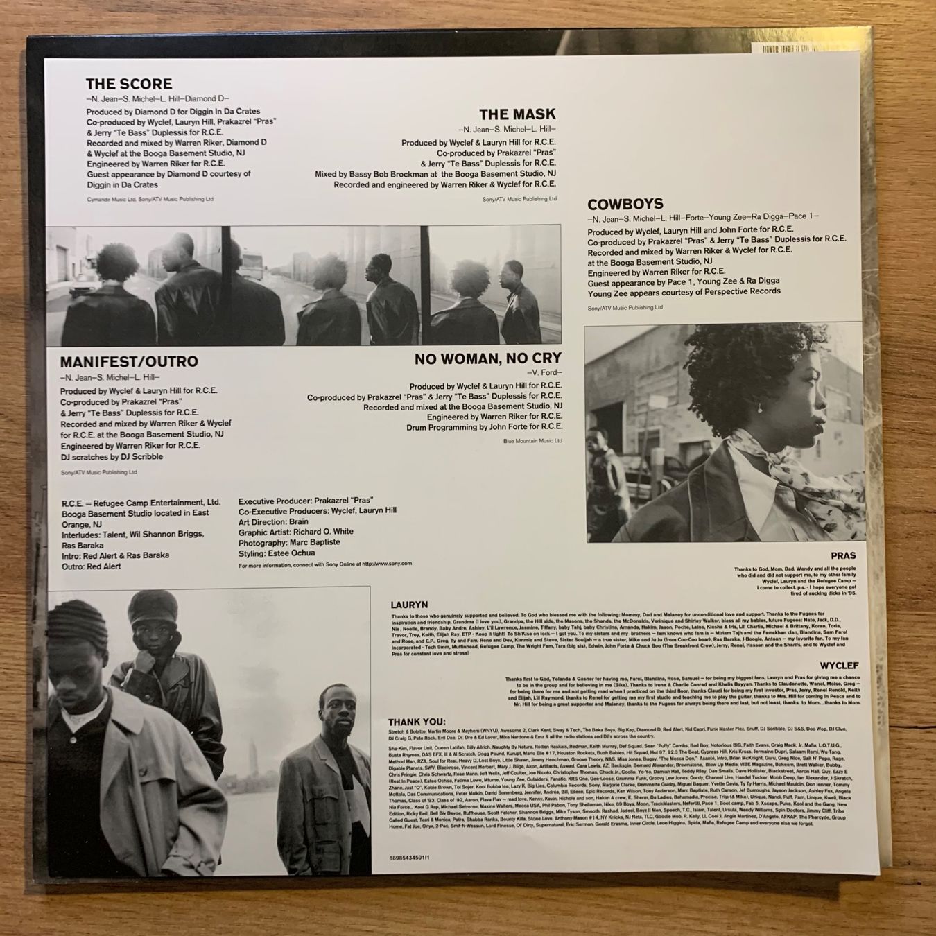 Schallplatten: FUGEES - THE SCORE...RE EU 2017...EX/EX – Gebraucht aus Gals von Diskopatshop 2