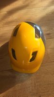 Casque de vélo B'Twin jaune/noir - taille 53-56 cm