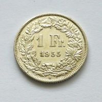 1 Franken 1955 - TOP Jahrgang im ++++ Zustand !