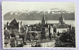 Lausanne et les Alpes