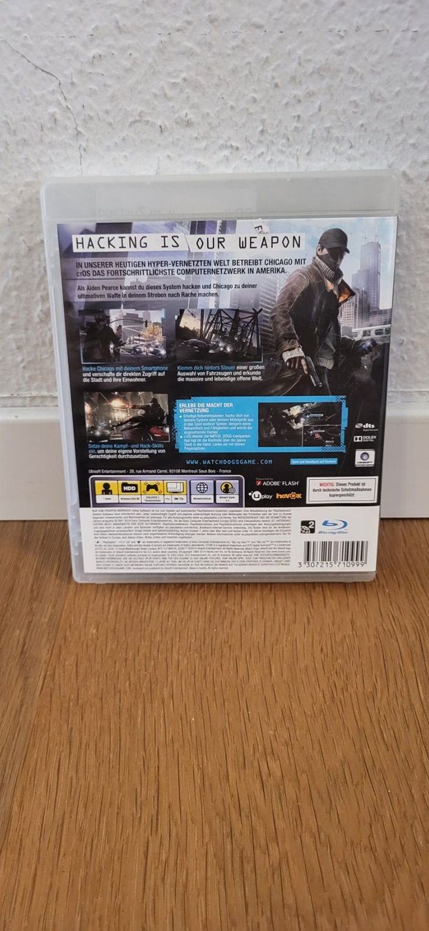 Sony Giochi: PS3 - Watch Dogs – Usato da Münsingen venduto da DigitaleSpielecke 1