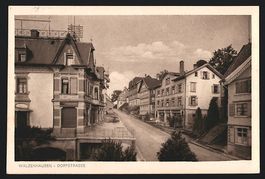 Walzenhausen, Blick in die Dorfstrasse