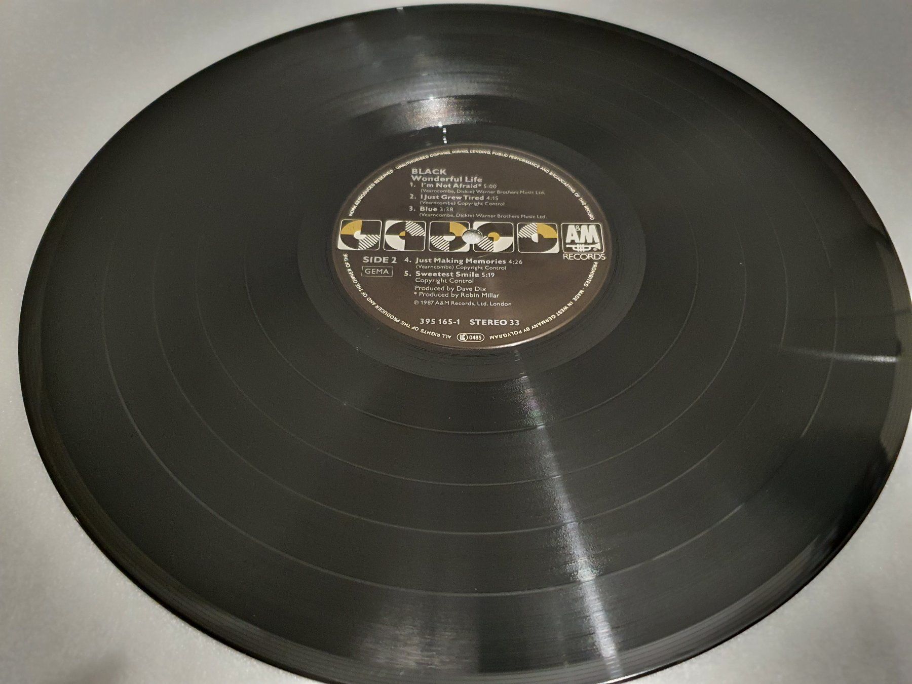 Dischi in vinile: Black – Wonderful Life – Usato da Uster venduto da Vinyl-Leidenschaft 6