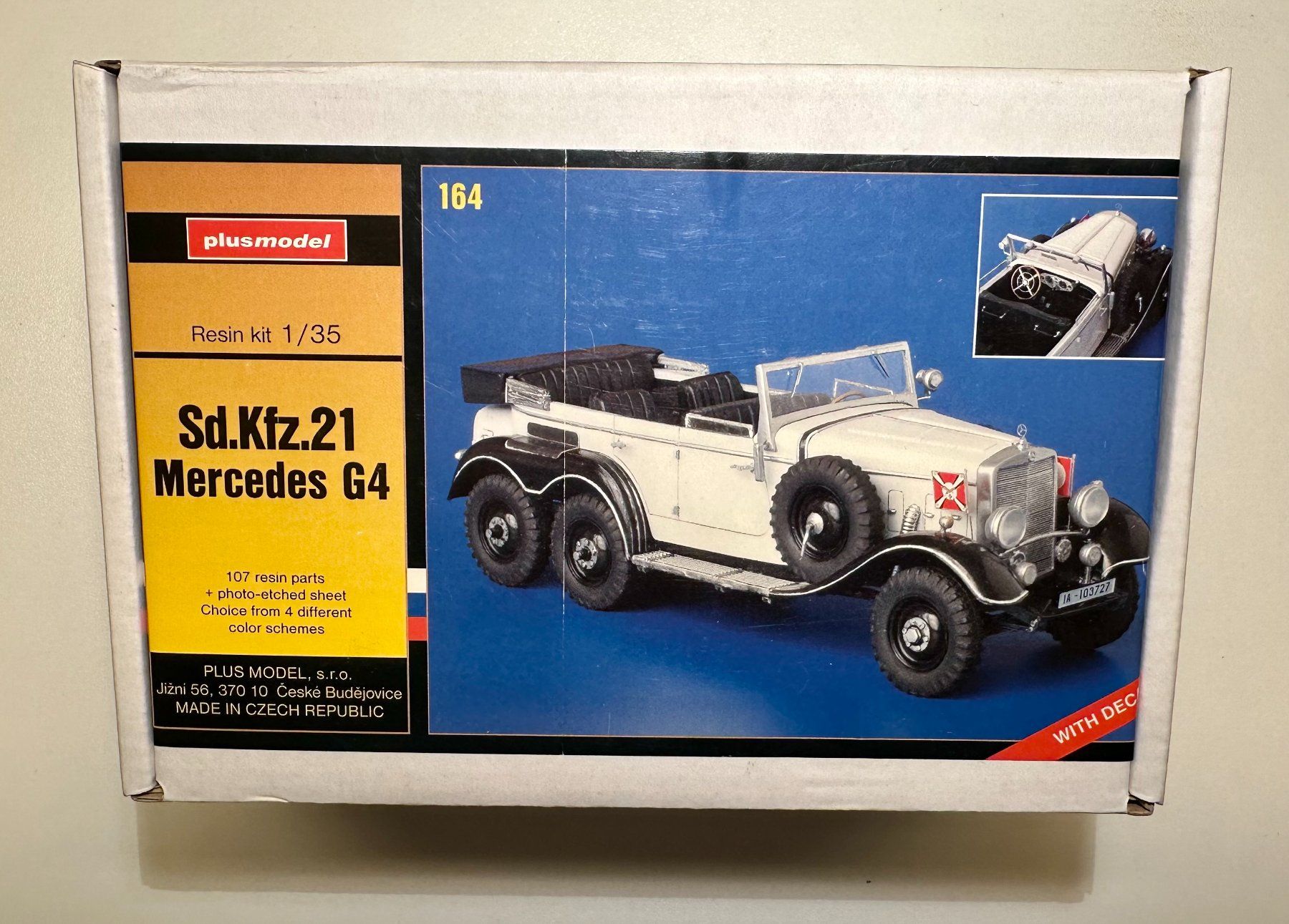 Kit di modellismo & Modellini statici: Sd. Kfz. 21 Mercedes G4 – Nuovo e nell'imballaggio originale da Lenk im Simmental venduto da AFM-Modellbau